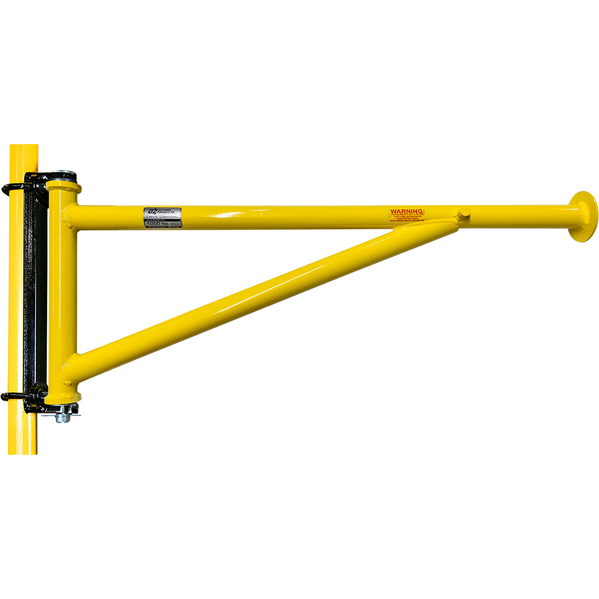 OZ Lifting Products Pipe-Mounting Arm for Builder's Hoists, 1000-Lb. Capacity, Model# OBH230